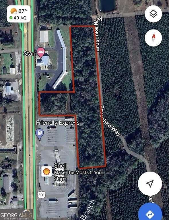 5.39 Acres of Commercial Land for Sale in Folkston, Georgia
