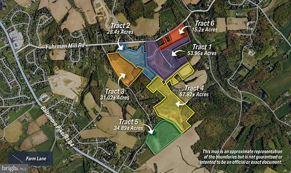 15.2 Acres of Land for Sale in Hanover, Pennsylvania