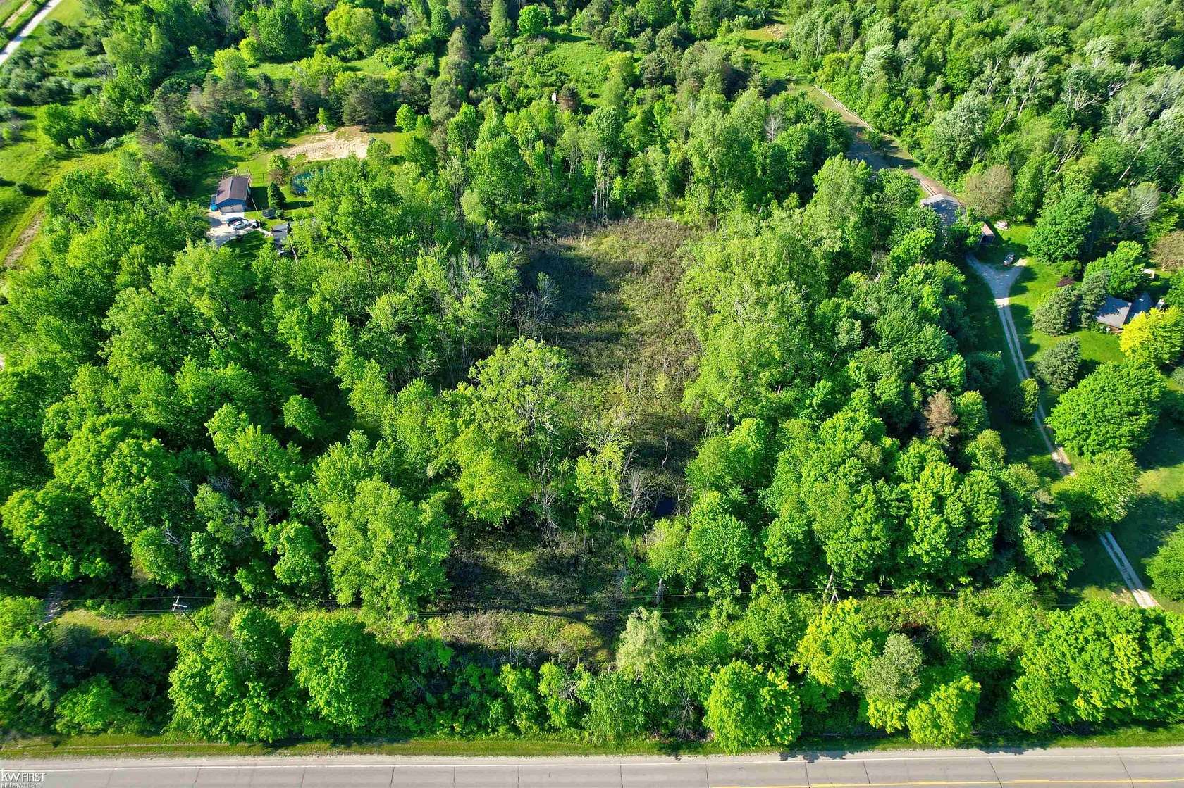 11.6 Acres of Land for Sale in Otter Lake, Michigan