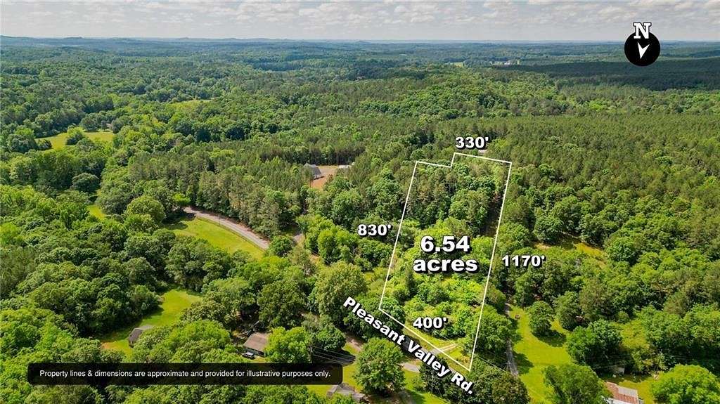 6.5 Acres of Mixed-Use Land for Sale in Silver Creek, Georgia