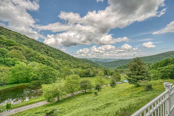 83.69 Acres of Land with Home for Sale in Roan Mountain, Tennessee