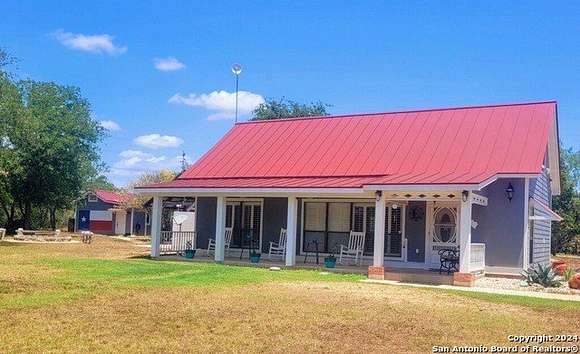 5.1 Acres of Land with Home for Sale in Hondo, Texas