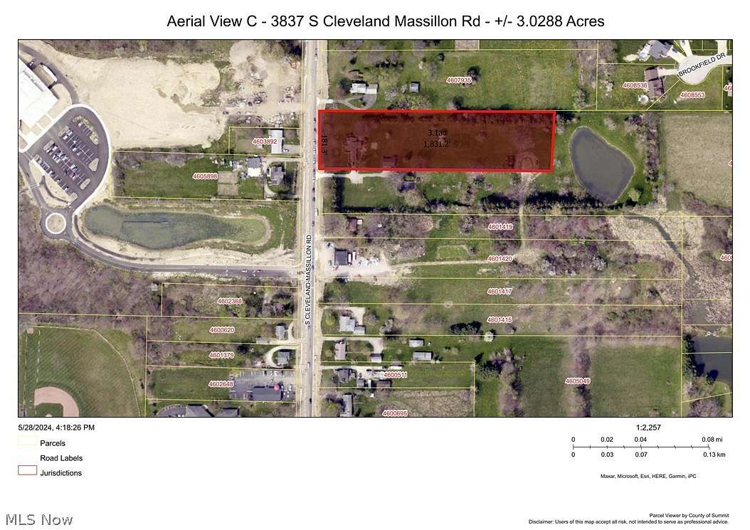 3 Acres of Commercial Land for Sale in Norton, Ohio