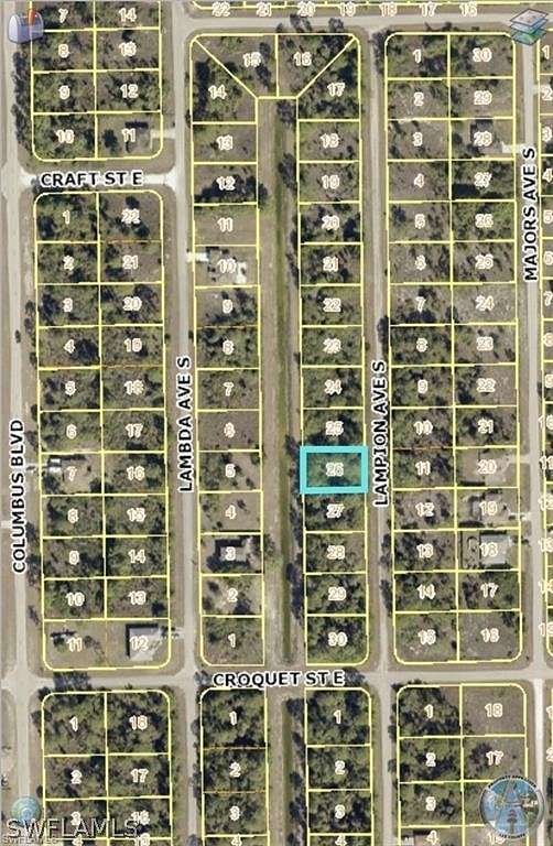 0.23 Acres of Residential Land for Sale in Lehigh Acres, Florida