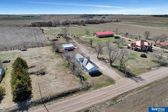 5 Acres of Residential Land with Home for Sale in Beaver Crossing, Nebraska