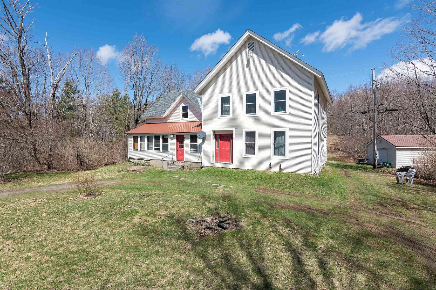 11.5 Acres of Land with Home for Sale in Fletcher, Vermont