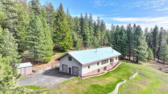 30.96 Acres of Land with Home for Sale in Harrison, Idaho