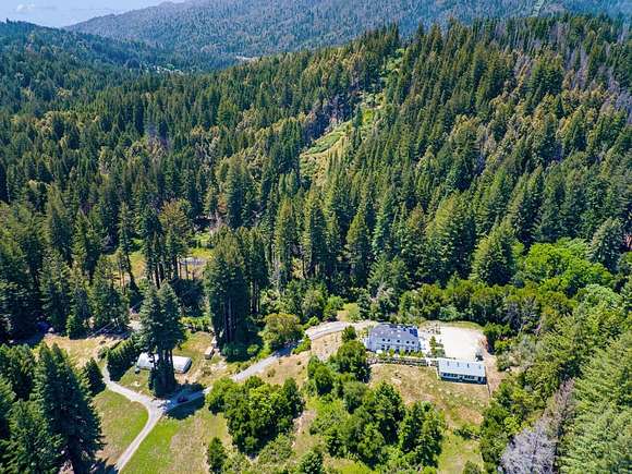 5.24 Acres of Residential Land with Home for Sale in Boulder Creek, California