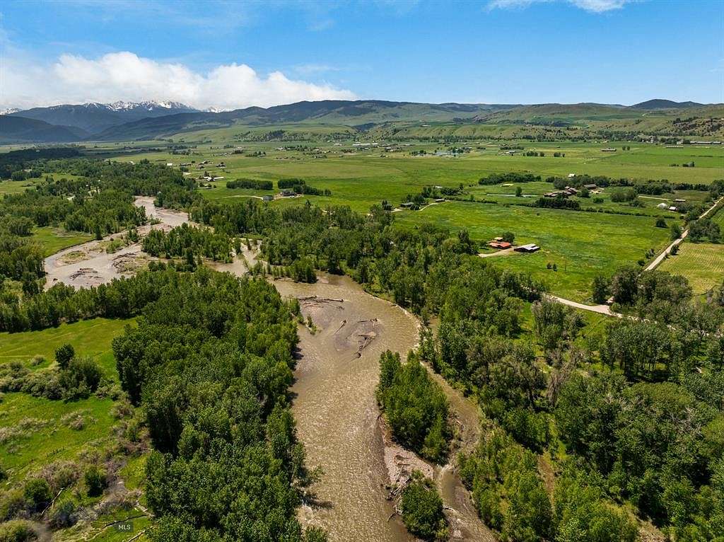 18.94 Acres of Land with Home for Sale in Gallatin Gateway, Montana