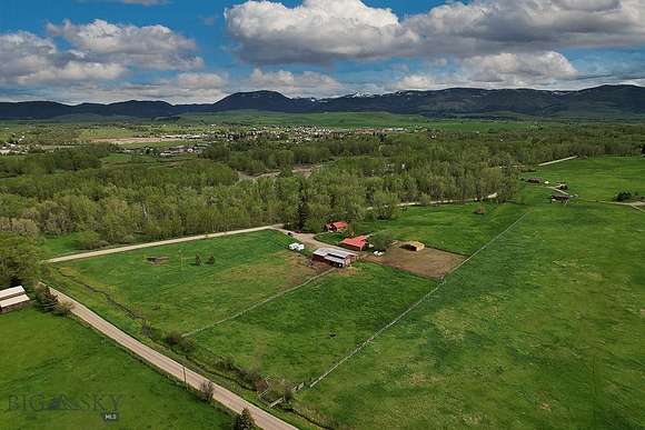 18.9 Acres of Land with Home for Sale in Gallatin Gateway, Montana