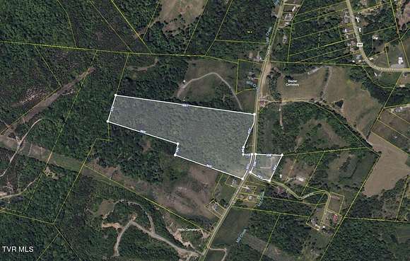 34.1 Acres of Recreational Land for Sale in Kingsport, Tennessee