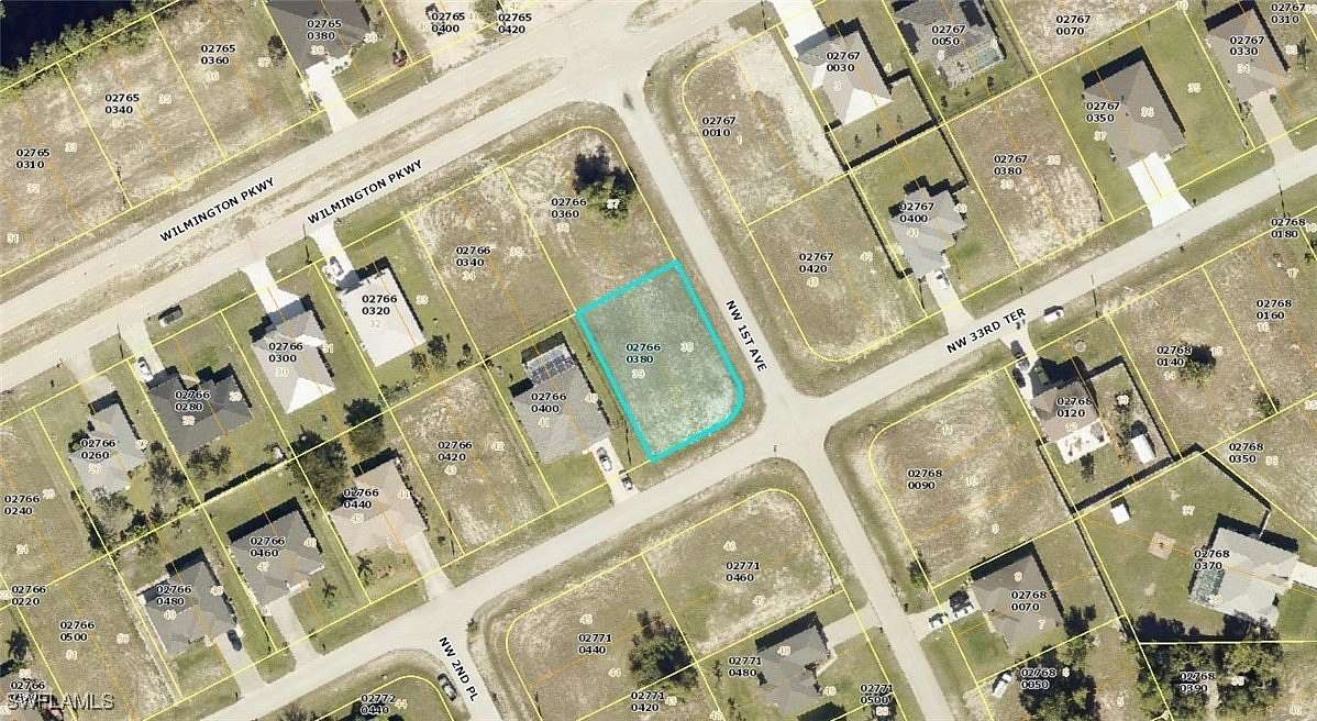 0.241 Acres of Residential Land for Sale in Cape Coral, Florida