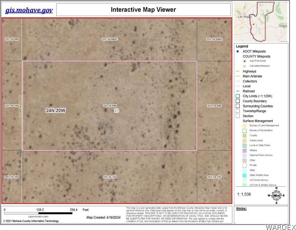 5 Acres of Land for Sale in Dolan Springs, Arizona