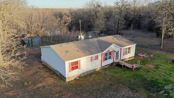 20 Acres of Land with Home for Sale in Macomb, Oklahoma