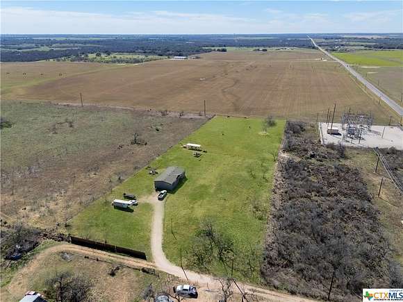3.4 Acres of Residential Land with Home for Sale in Poteet, Texas