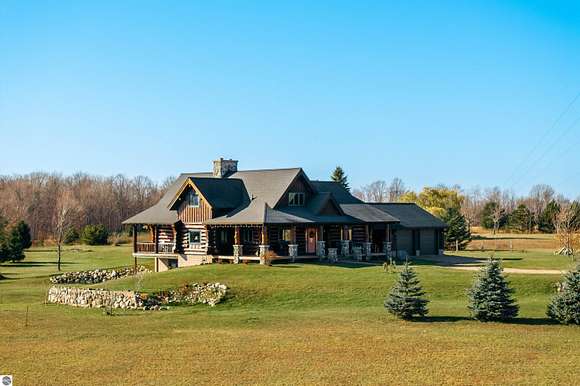 12.5 Acres of Land with Home for Sale in Kingsley, Michigan
