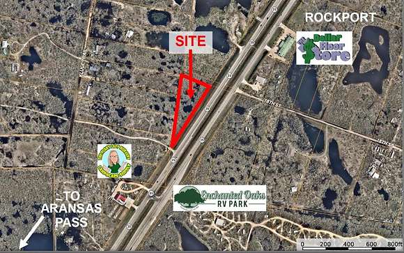 1.9 Acres of Commercial Land for Sale in Rockport, Texas