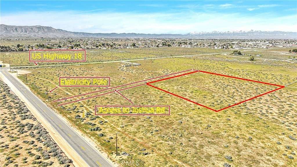 2.3 Acres of Residential Land for Sale in Apple Valley, California