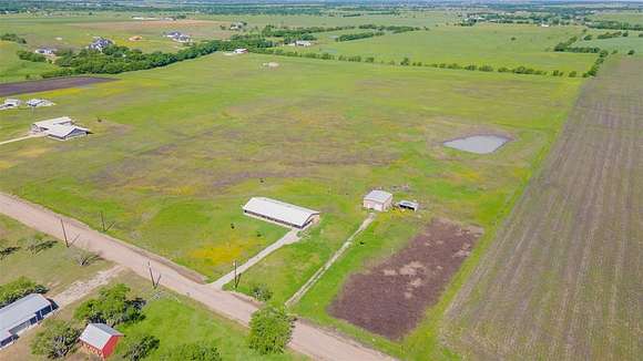 12.4 Acres of Land with Home for Sale in Forreston, Texas