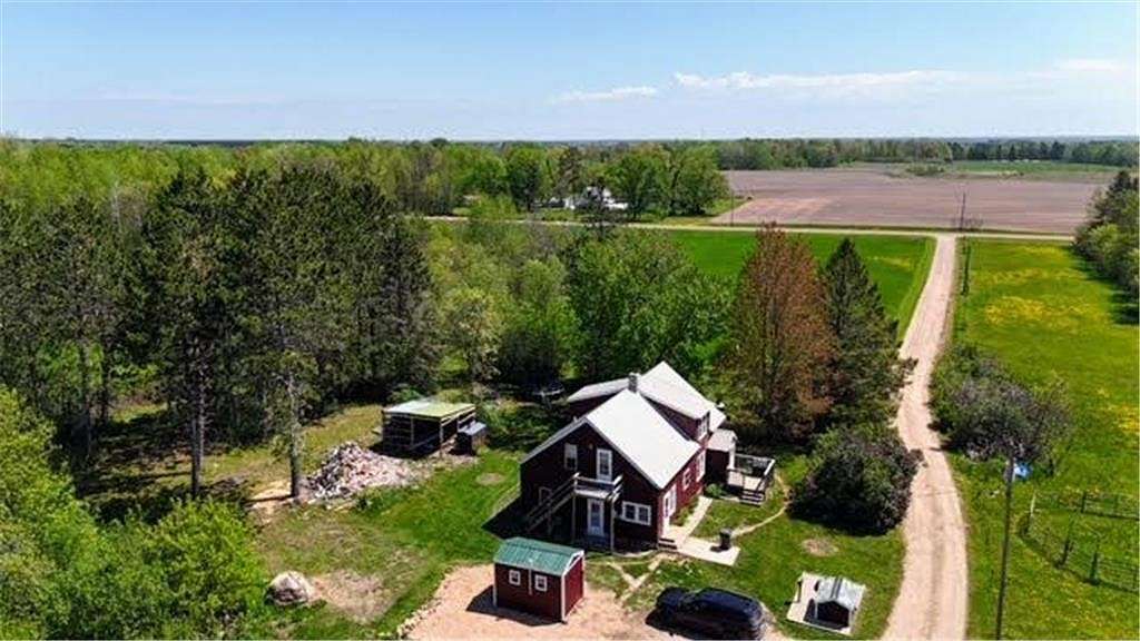 145 Acres of Agricultural Land with Home for Sale in Sandstone, Minnesota
