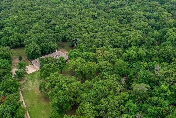 9.9 Acres of Land with Home for Sale in Poetry, Texas