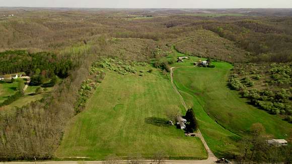 72 Acres of Land with Home for Sale in Hamden, Ohio