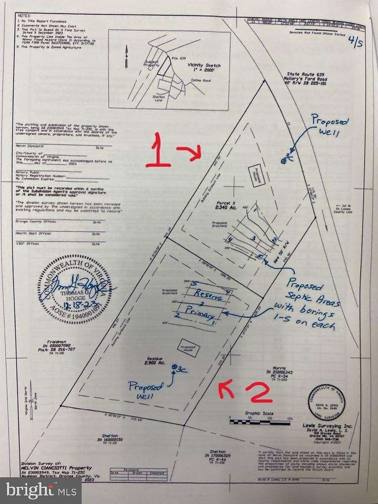 2.34 Acres of Residential Land for Sale in Gordonsville, Virginia