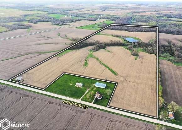 115 Acres of Recreational Land & Farm for Sale in Batavia, Iowa