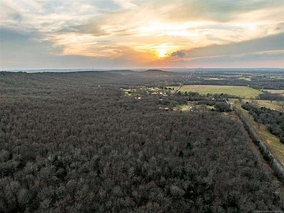 45 Acres of Recreational Land for Sale in Muskogee, Oklahoma
