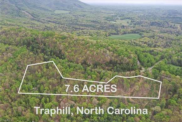 7.6 Acres of Residential Land for Sale in Traphill, North Carolina