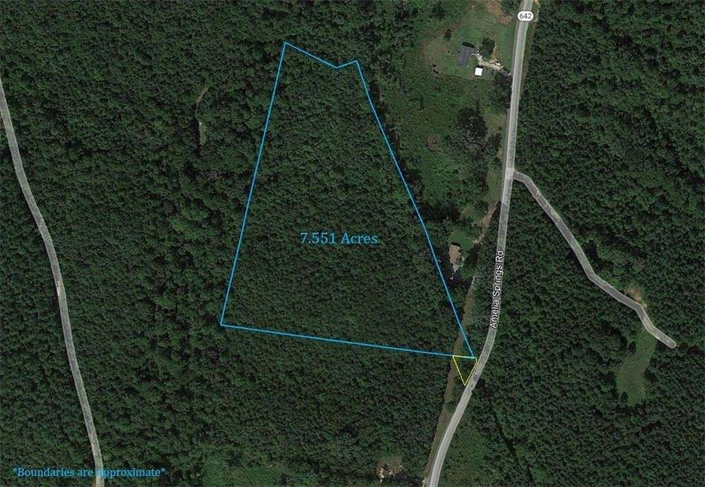 7.6 Acres of Residential Land for Sale in Amelia Court House, Virginia