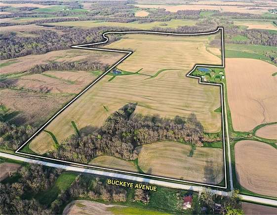 158 Acres of Agricultural Land for Sale in Batavia, Iowa