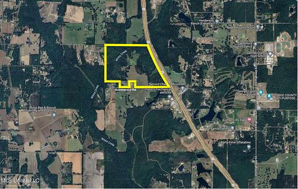 150 Acres of Land for Sale in Lucedale, Mississippi