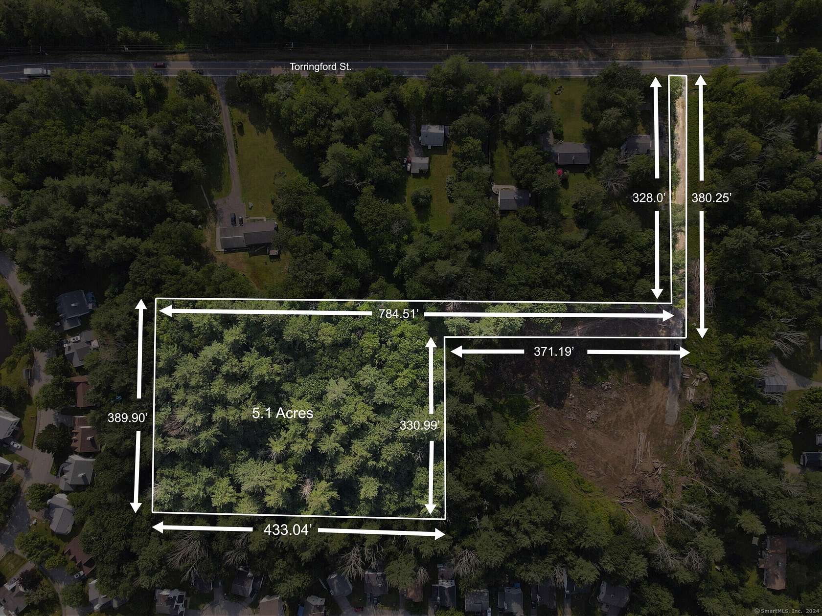 5.1 Acres of Residential Land for Sale in Torrington, Connecticut