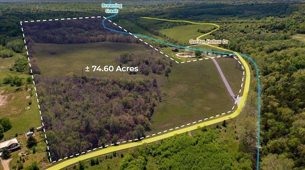 74.6 Acres of Land for Sale in Pineville, Missouri