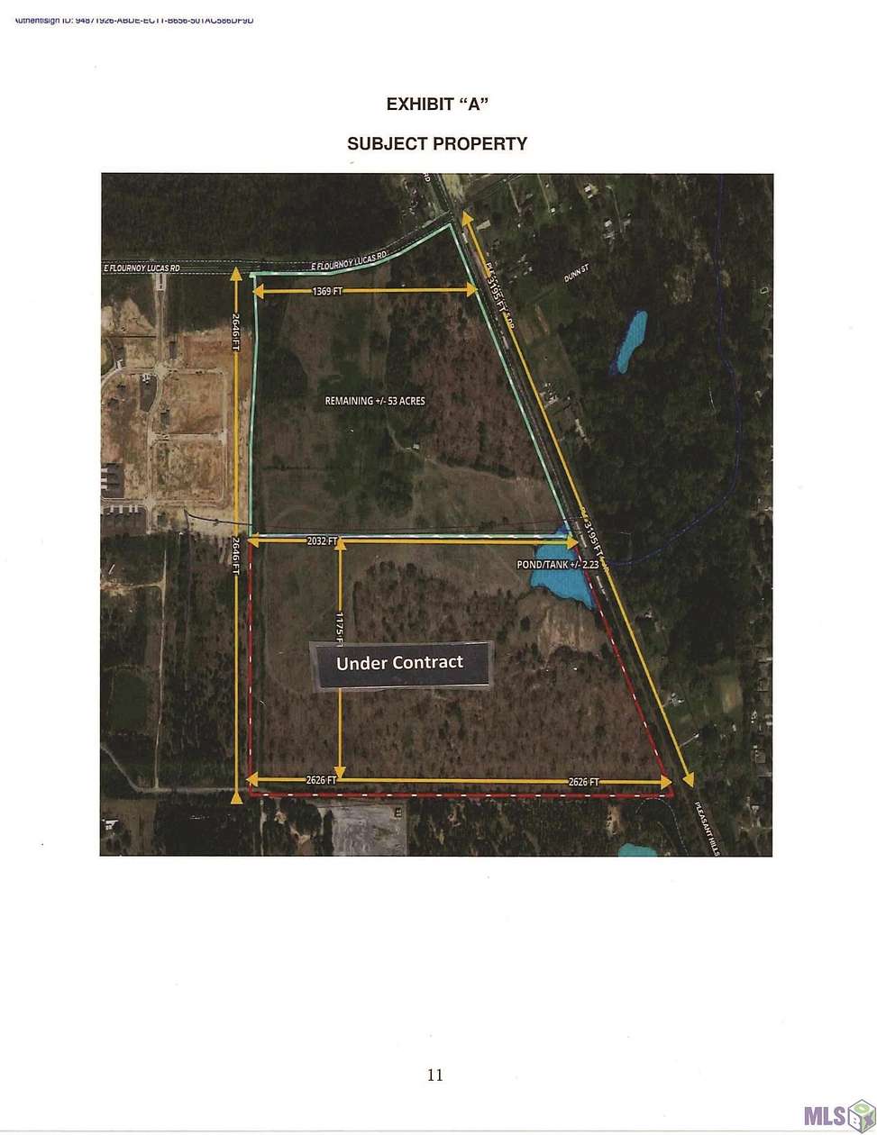 53 Acres of Mixed-Use Land for Sale in Shreveport, Louisiana