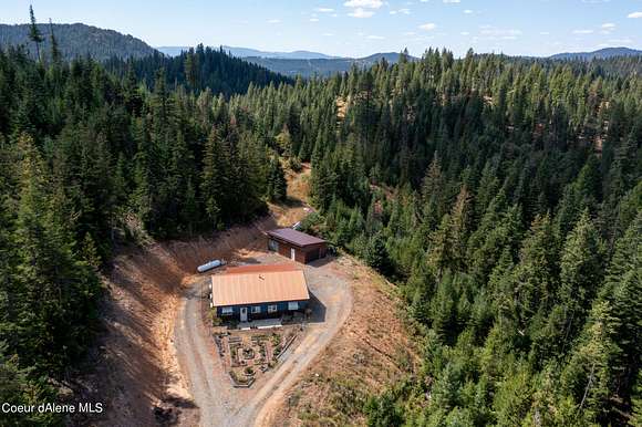 15.39 Acres of Land with Home for Sale in Coeur d'Alene, Idaho