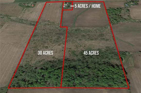 45 Acres of Agricultural Land for Sale in Spring Valley, Wisconsin