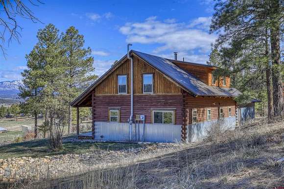 5.2 Acres of Land with Home for Sale in Pagosa Springs, Colorado
