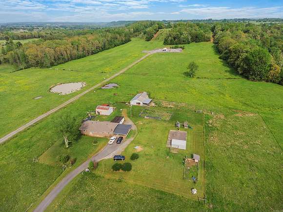 25 Acres of Agricultural Land with Home for Sale in Center Ridge, Arkansas