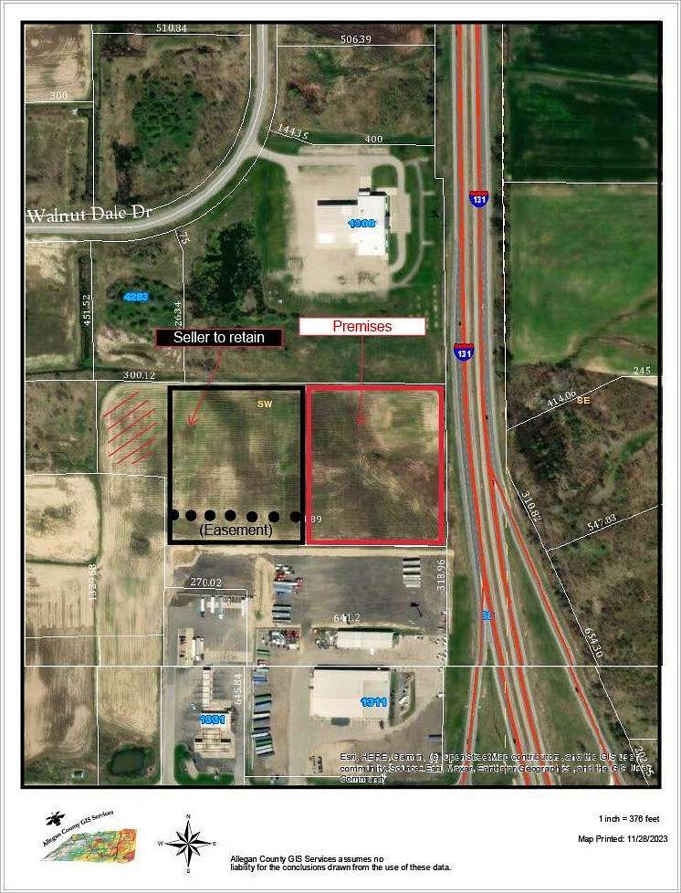 5 Acres of Commercial Land for Sale in Dorr, Michigan