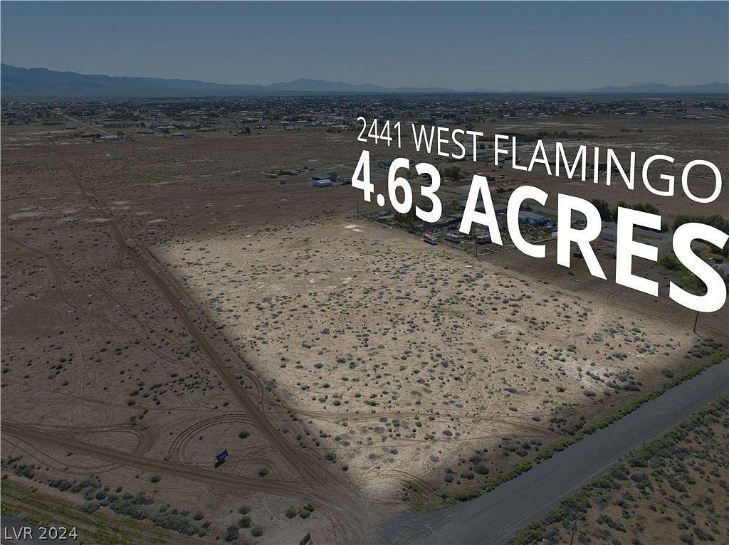 4.63 Acres of Residential Land for Sale in Pahrump, Nevada