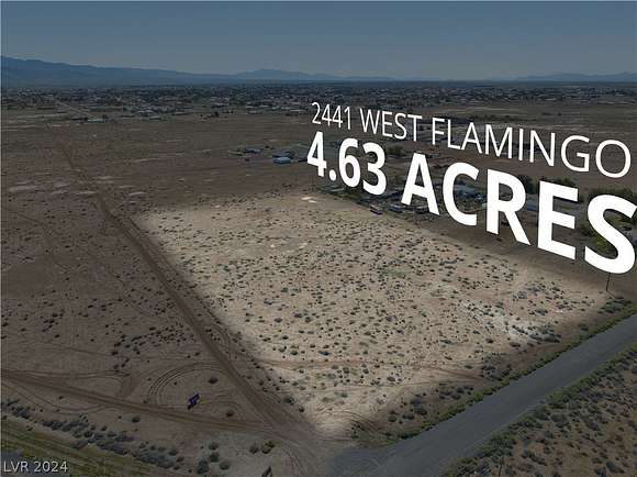4.6 Acres of Residential Land for Sale in Pahrump, Nevada