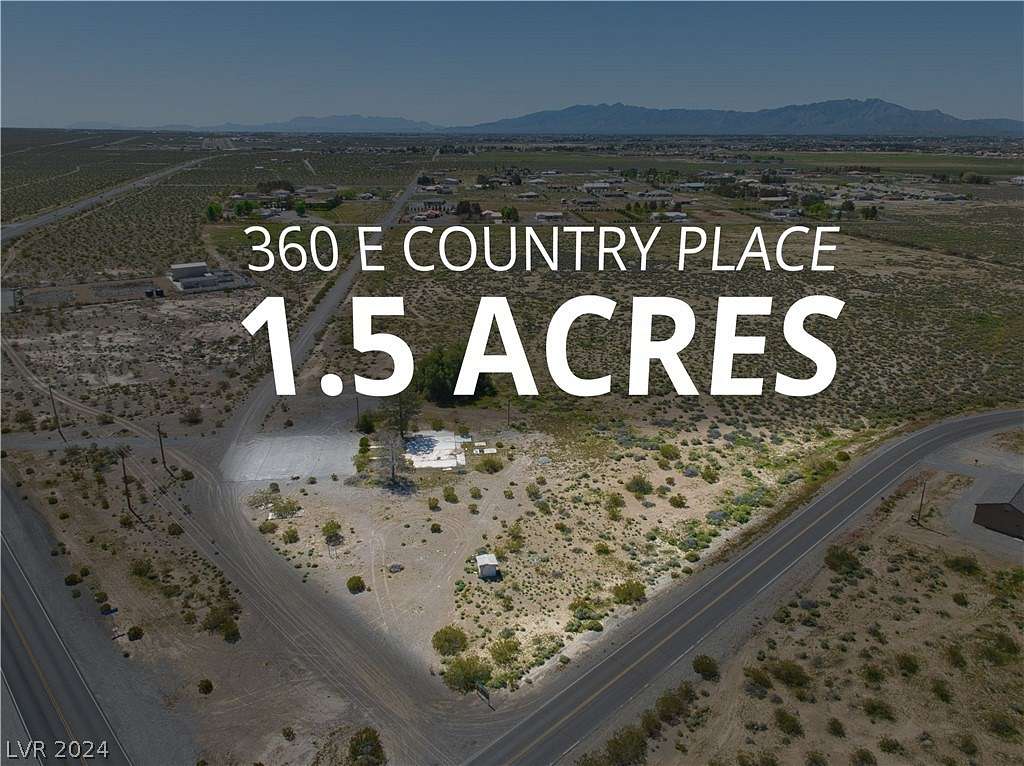 1.5 Acres of Commercial Land for Sale in Pahrump, Nevada