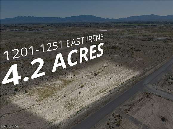 4.2 Acres of Commercial Land for Sale in Pahrump, Nevada