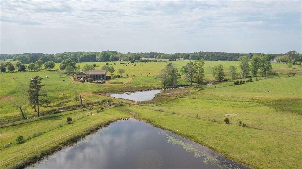 78.5 Acres of Land with Home for Sale in Anderson, South Carolina
