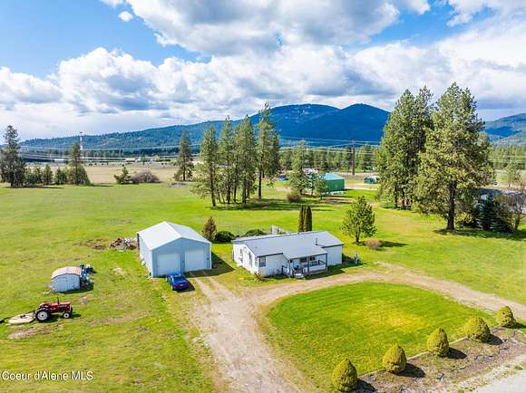 4.7 Acres of Residential Land with Home for Sale in Rathdrum, Idaho