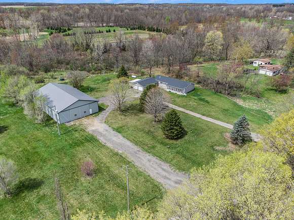 3.6 Acres of Residential Land with Home for Sale in Jonesville, Michigan