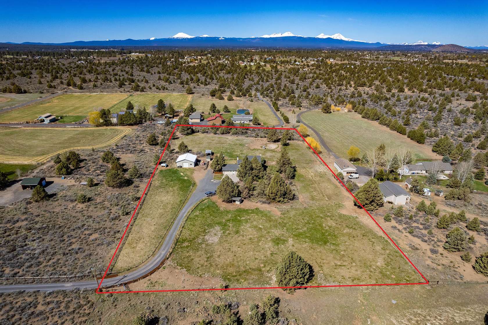 5 Acres of Residential Land with Home for Sale in Bend, Oregon