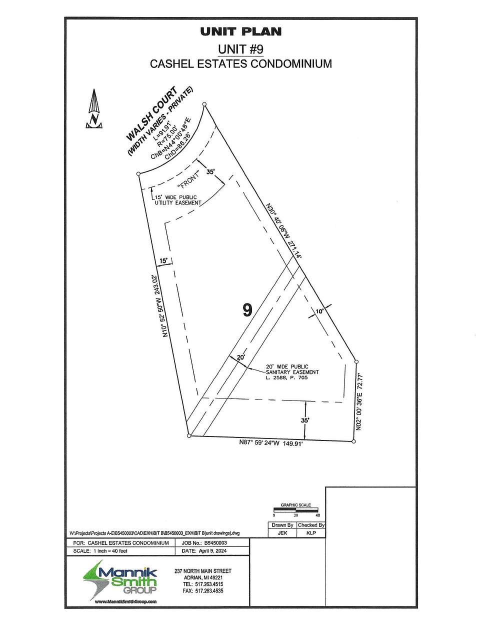 0.82 Acres of Residential Land for Sale in Onsted, Michigan